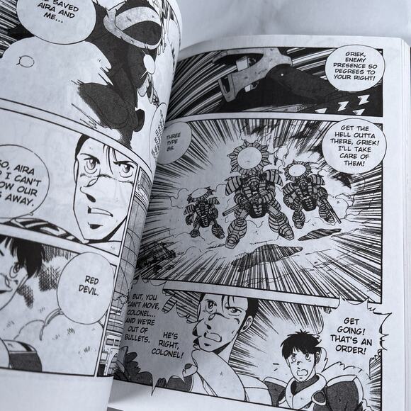 Frontier Line Manga TPB CPM Yoshihisa Tagami 2002 Mech War Tales Rare OOP HTF - Picture 6 of 7